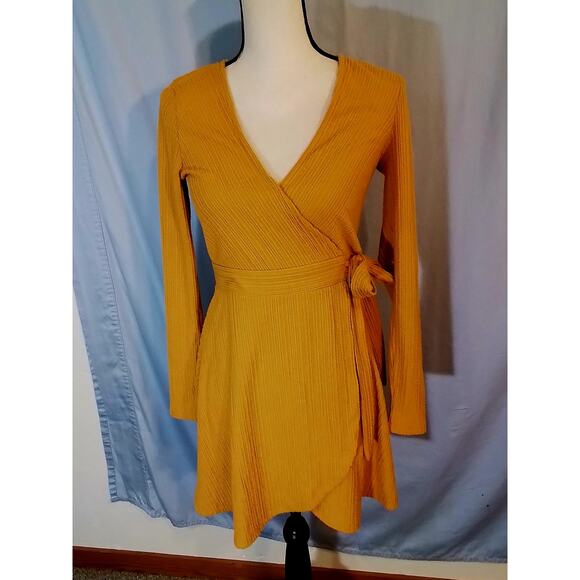 Forever 21 wrap dress brownish - Picture 1 of 8